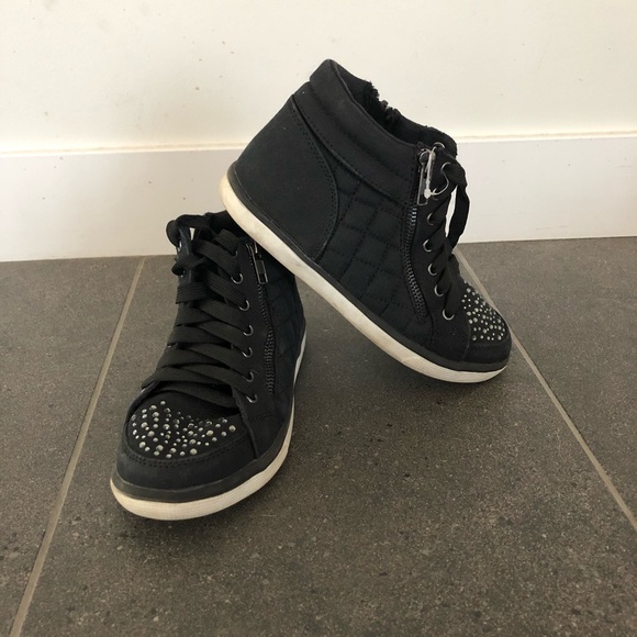 Lace-up High top sneakers for girls - Picture 5 of 7